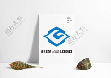 互联网企业公司大气科技行业LOGO设计