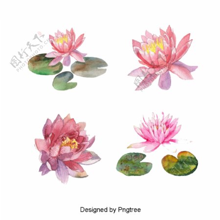 简单卡通花卉装饰图案