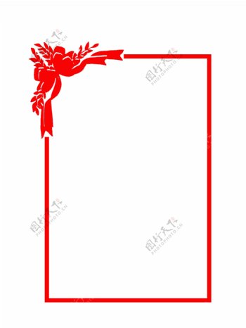 中国风传统元素手绘边框
