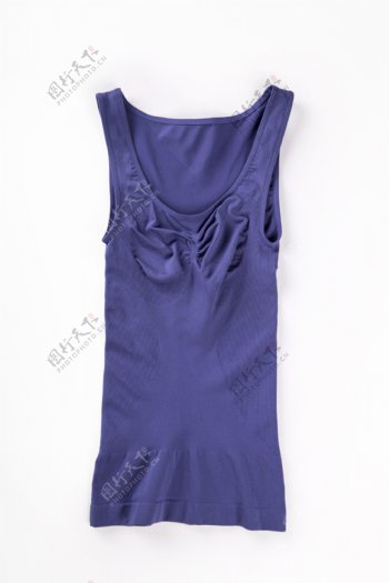 女性紧身塑身衣蓝紫色2