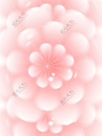 粉色浪漫温馨花瓣绚丽背景图