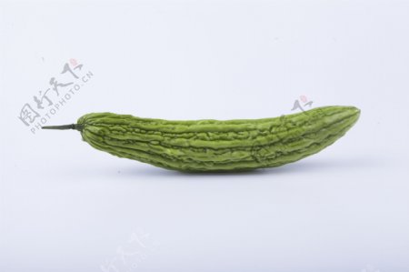 蔬菜苦瓜实物图摄影图
