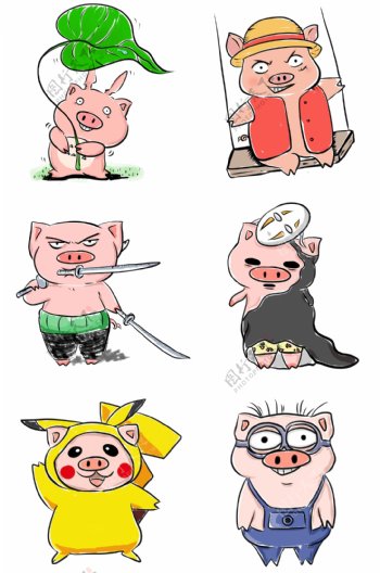 百变小猪猪变身系列