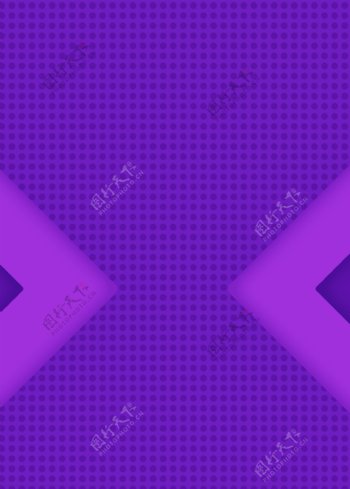 紫色清新拼接几何展板背景