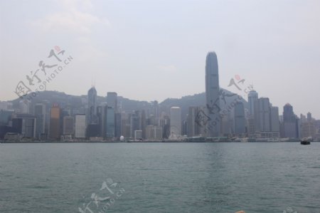 香港街头风景标志建筑群2