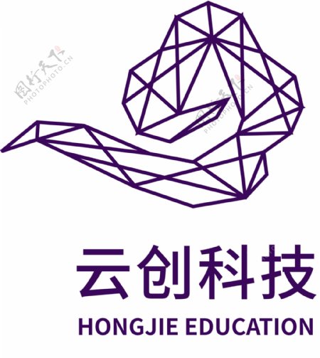 电子通讯科技logo