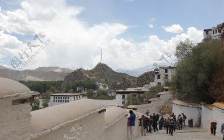 西藏风景老峨山自然