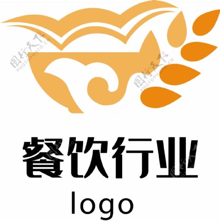 稻谷碗食品logo