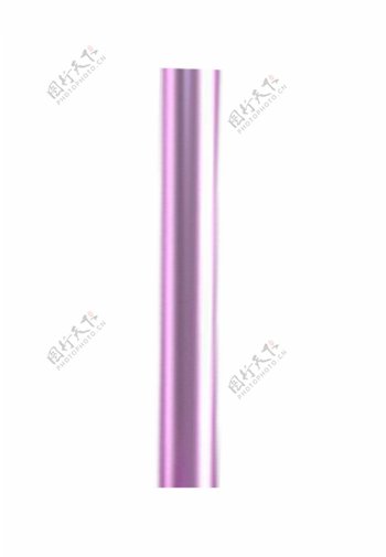 紫色的圆柱体
