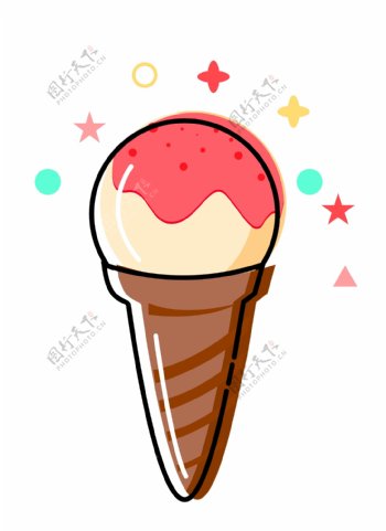 MBE风格冰淇淋