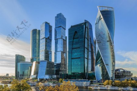 莫斯科现代化金融商业区莫斯科城