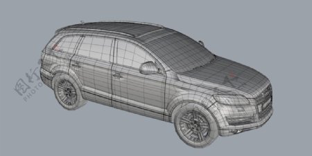 3D车模型