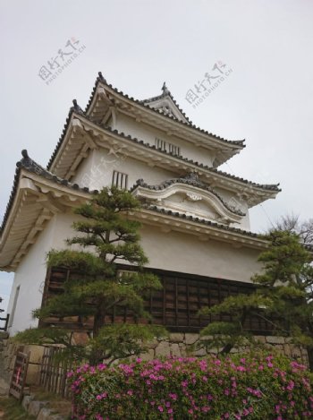 日本古建筑阁楼