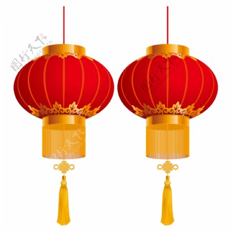 中国风节日喜庆灯笼