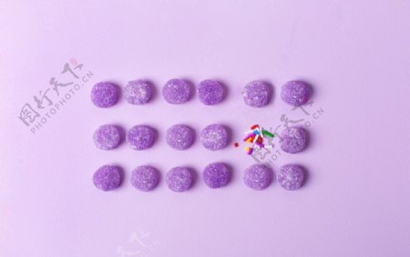 紫色软糖