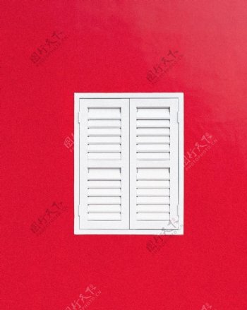 环境壁纸红色窗子