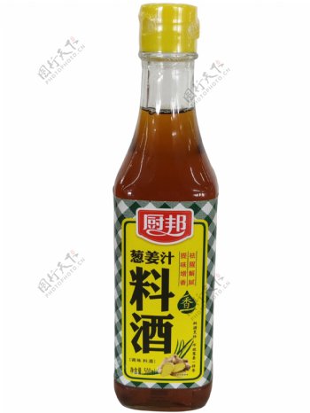 厨邦葱姜汁料酒500ml