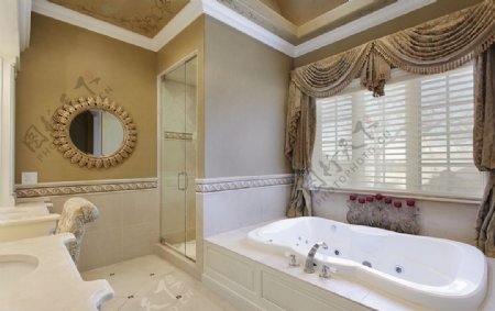 浴室背景图片
