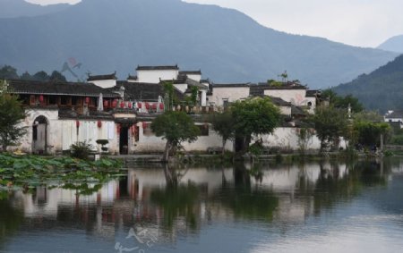 江南水乡小镇建筑风景图片