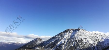 雪山云海风景图片