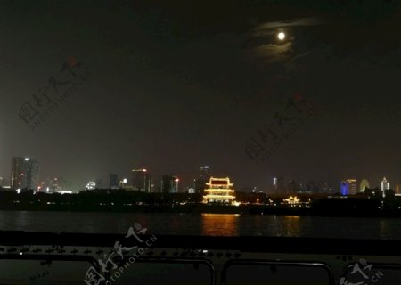 长沙中秋节夜景图片