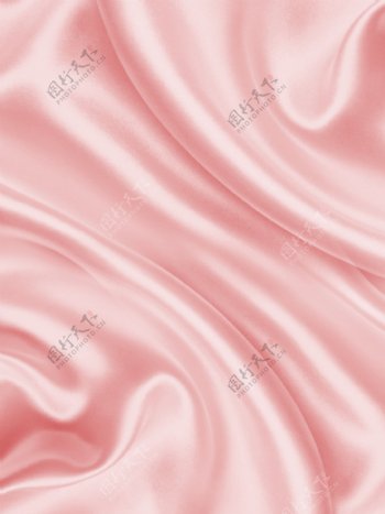 高端丝绸粉色绸缎背景图片