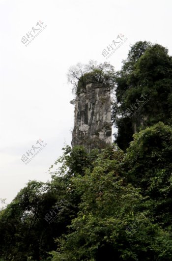 三峡人家石碑图片