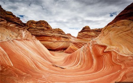 沙漠峡谷图片