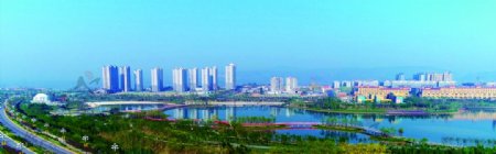 韩城南湖风景图片