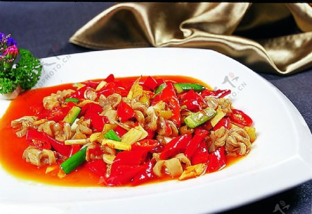 豫菜泡椒脆肠图片