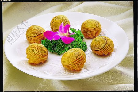 豫菜旋风粟子酥图片