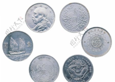银元银币素材图片