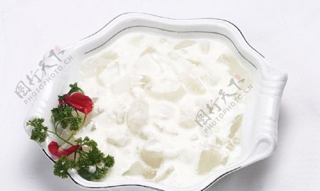 淮扬菜酸奶芦荟图片