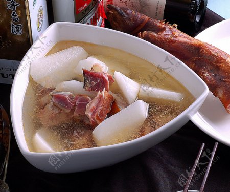 鲜汤古蔺蜡猪蹄图片