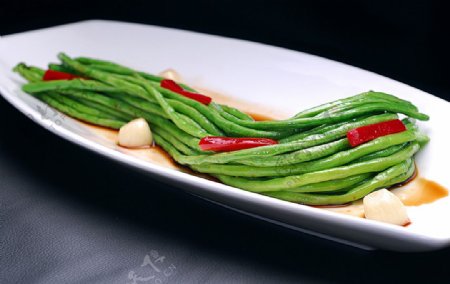 火锅配菜长豇豆图片