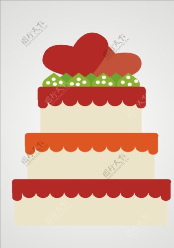 矢量蛋糕生日蛋糕图片