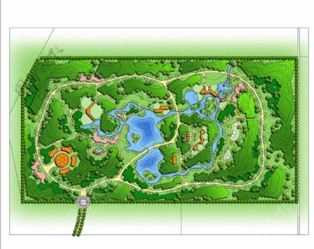 园园林规划设计方案图片