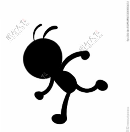 蚂蚁简笔画素材图片