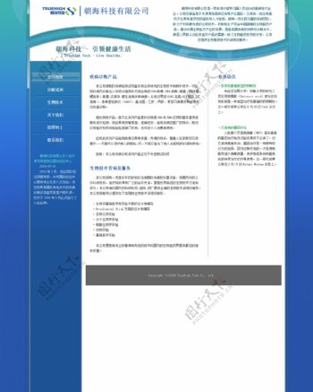 朝海科技网页设计
