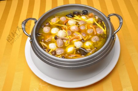 香菇圆子汤