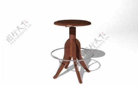 欧式家具椅子0563D模型