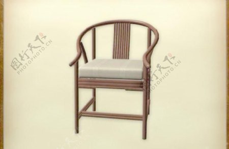 中国古典家具椅子0243D模型
