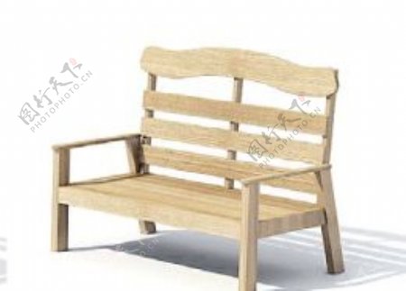 室外模型休息座椅3d素材3d素材4