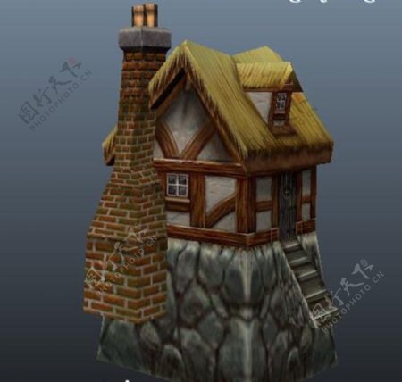 房屋游戏模型