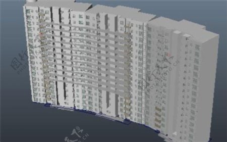 楼房楼层游戏模型