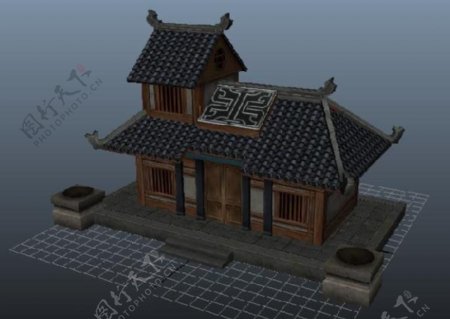 房子3D模型免费下载