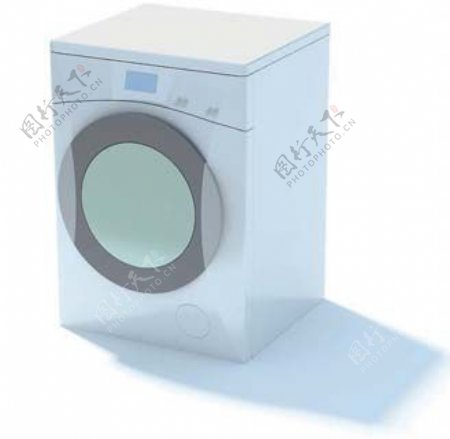 洗衣机3d模型电器设计素材7