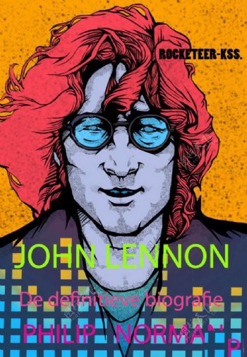 位图插画人物男人约翰列侬免费素材