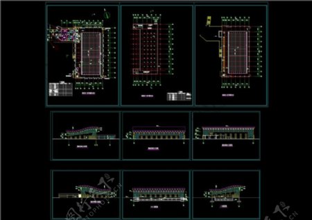 游泳馆方案CAD图纸