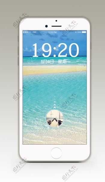 iPhone6S手机APP界面PSD素材